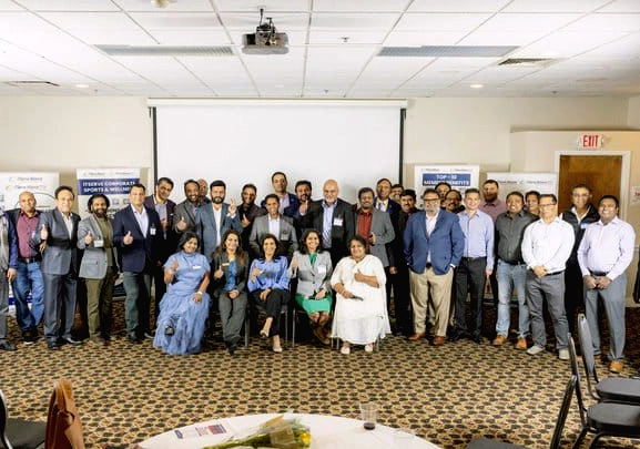 Conference in US with group